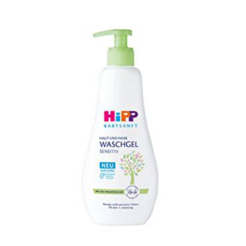 Hipp Babysanft Yenidoğan Saç ve Vücut Banyo Jeli 400 Ml - 1