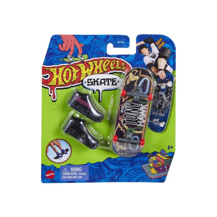 Hot Wheels Skate Parmak Kaykay ve Ayakkabı Paket - 1