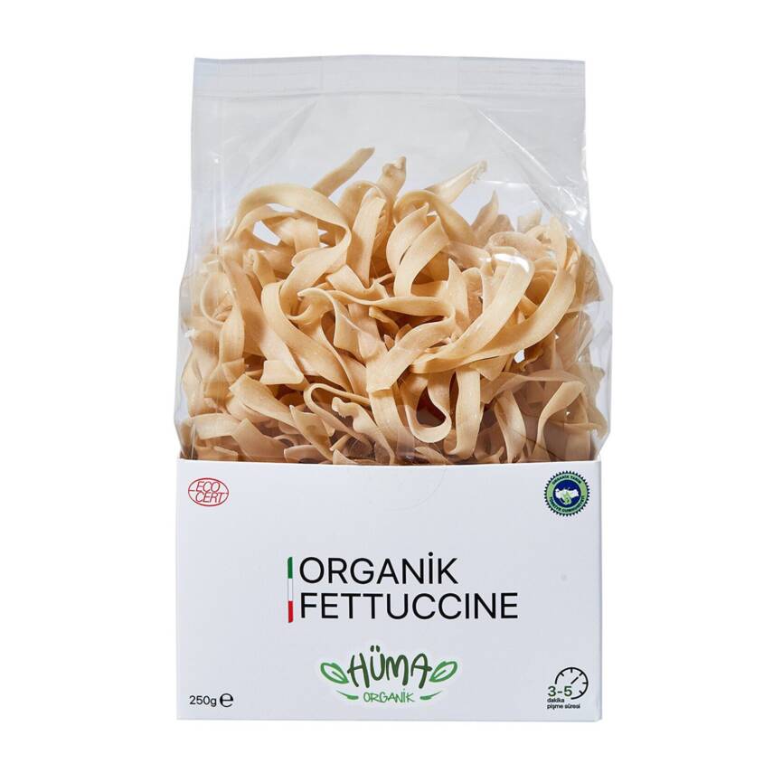 Hüma Organik Fettuccine 250 G - 1