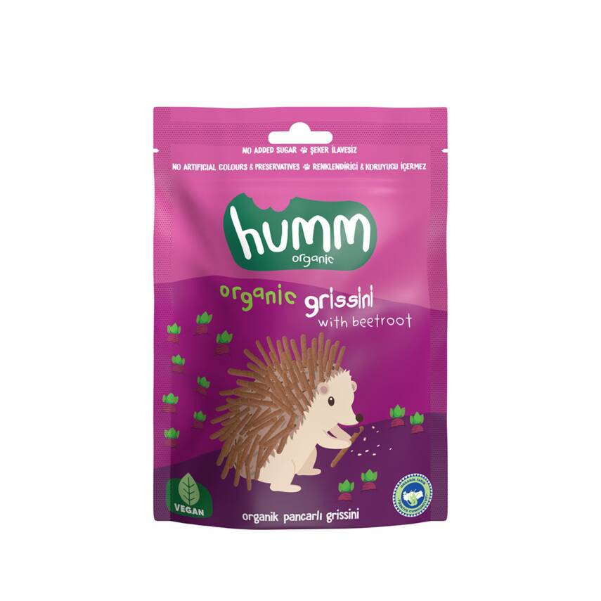 Humm Organic Organik Grissini Pancarlı 55 G - 1