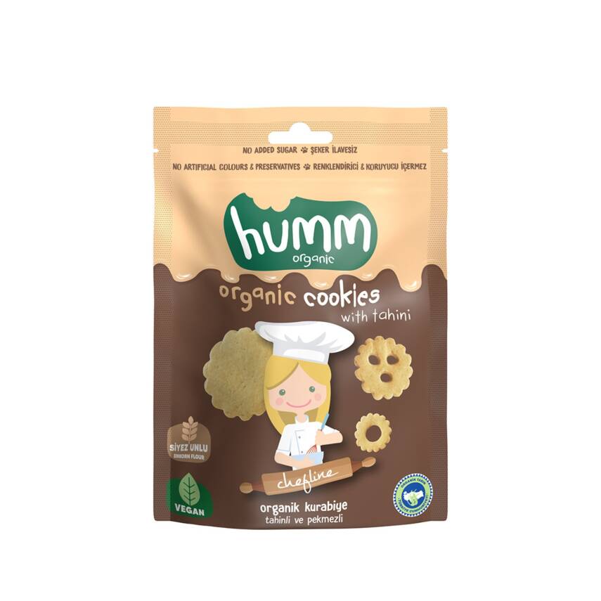 Humm Organic Tahinli Pekmezli Vegan Kurabiye 55 G - 1