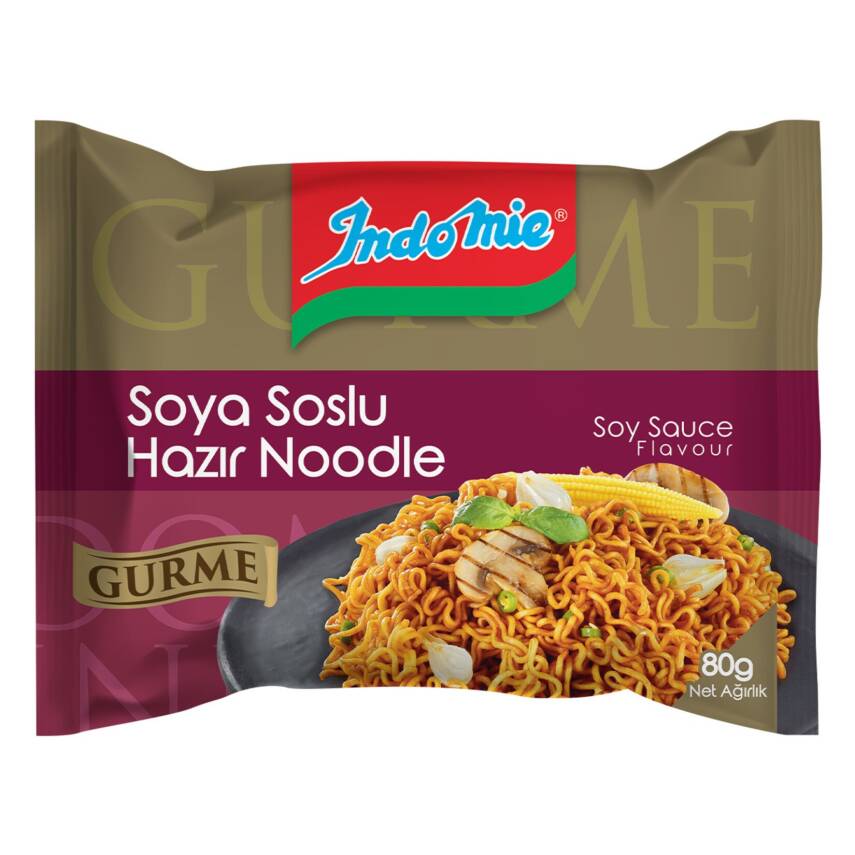 Indomie Gurme Soya Soslu Hazır Noodle 80 G - 1