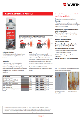 Inox-Paslanmaz Çelik Sprey Perfekt 400ml - 4