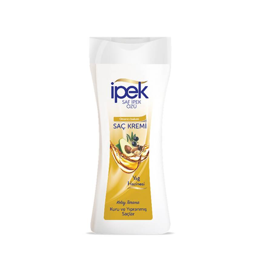 İpek Kuru Yıpranmış Yağ Hazinesi Saç Kremi 480 Ml - 1
