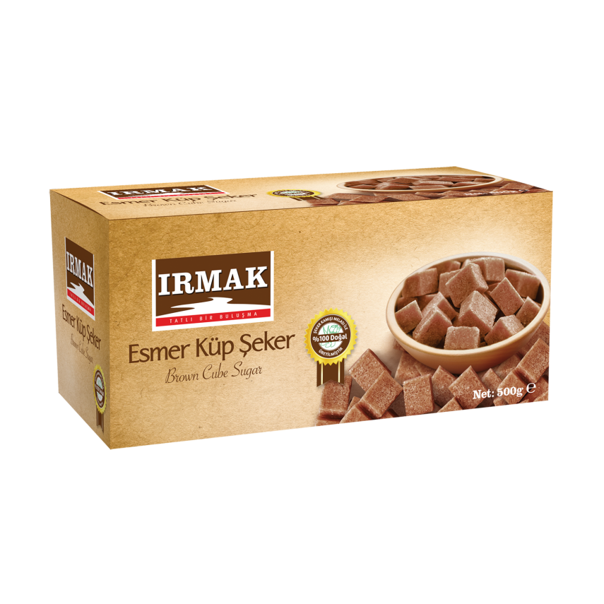 Irmak Kahverengi Küp Şeker 500 G - 1