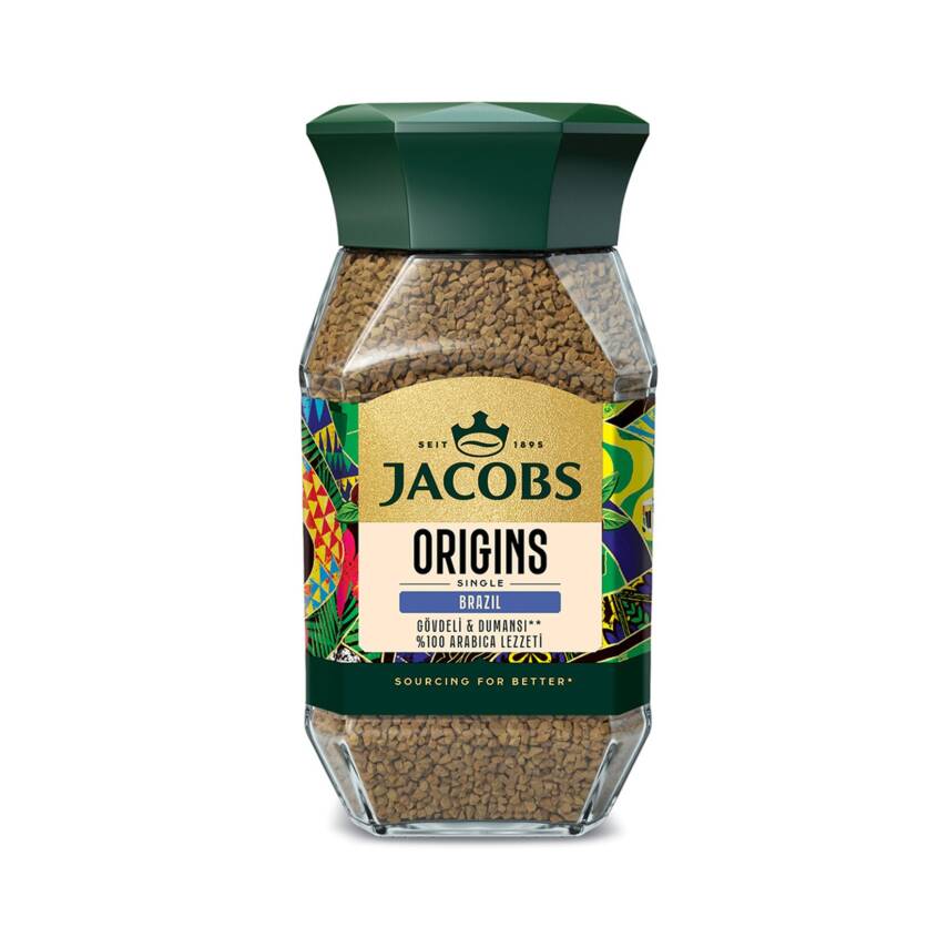 Jacobs Brazil Origin Çözülebilir Kahve 95 G - 1
