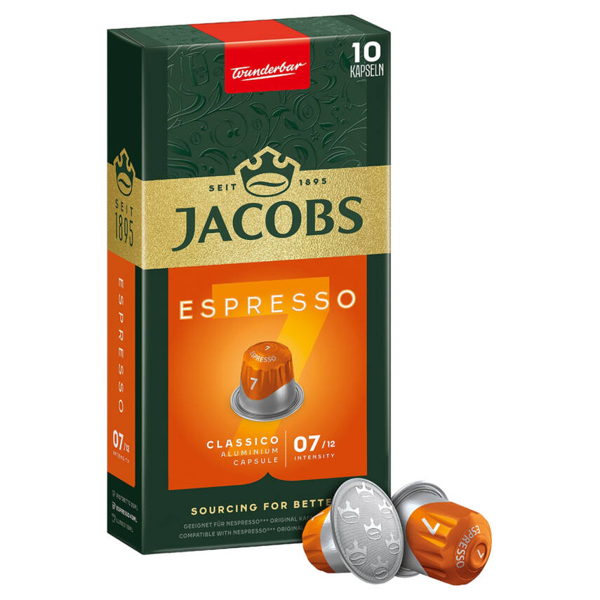 Jacobs Capsule Espresso 7 Classico 52 G - 1