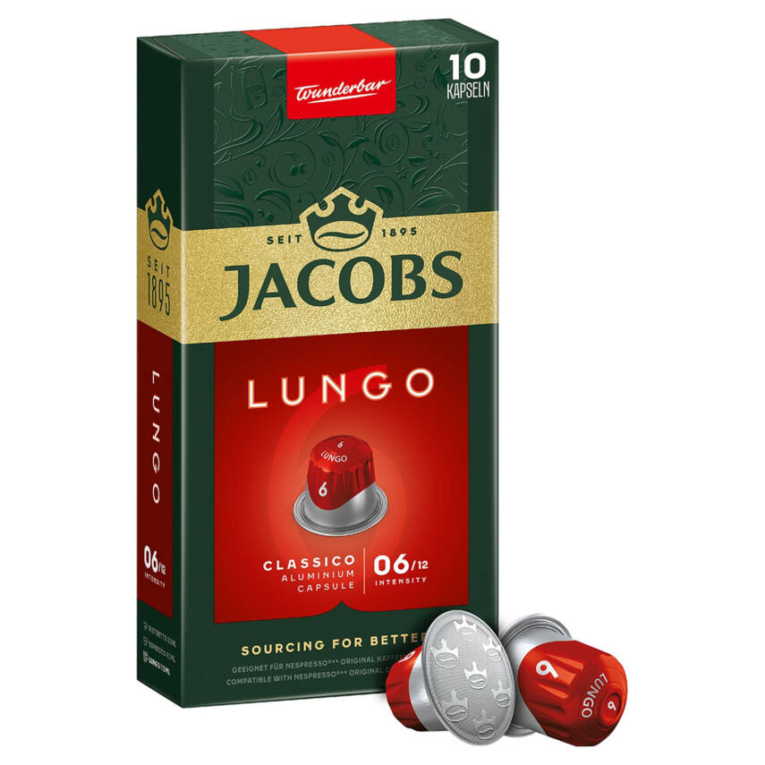 Jacobs Capsule Lungo 6 Classico 52 G - 1