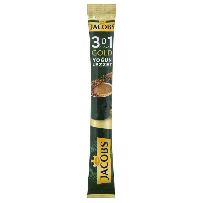 Jacobs Gold 3'ü 1 Arada Yoğun Lezzet 18 G - 1