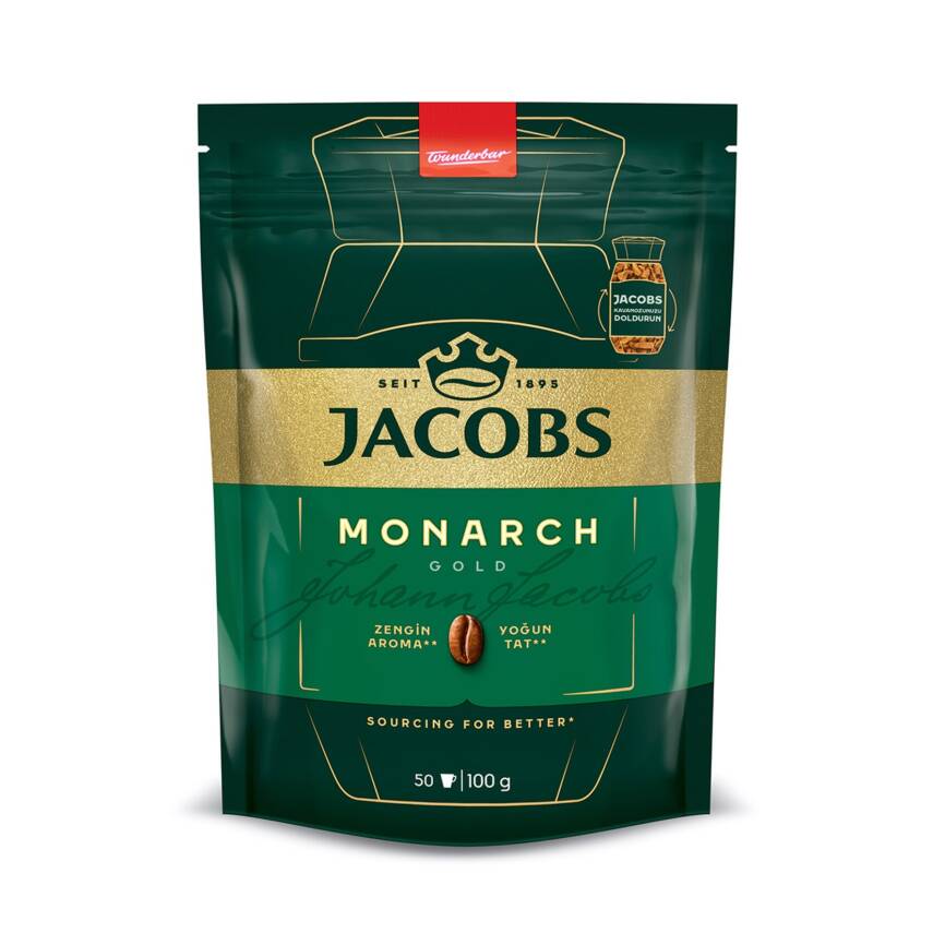 Jacobs Monarch Gold Ekonomik Paket 100 G - 1