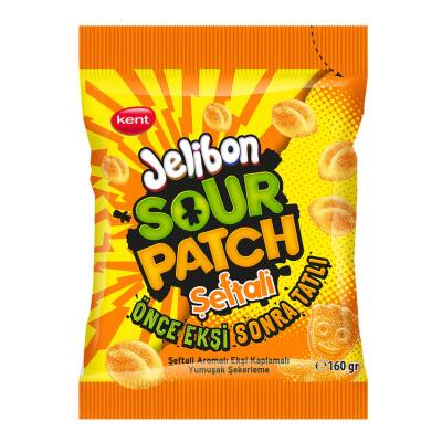 Jelibon Sour Patch Kids Peach 160 G - Jelibon