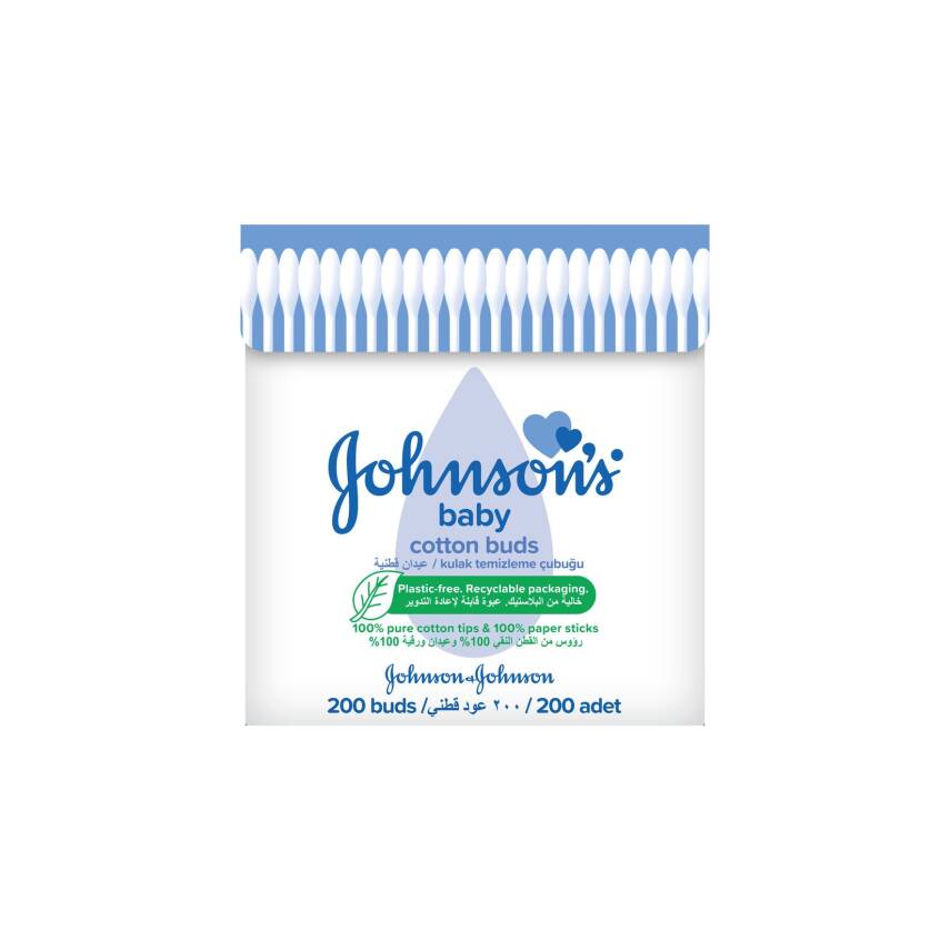Johnson's Baby Kulak Çubuğu 200'lü - 1