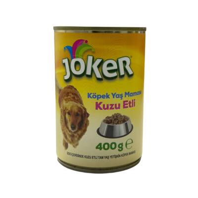 Joker Kuzu Etli Tam Yaş Yetişkin Köpek Maması 400 G - Joker
