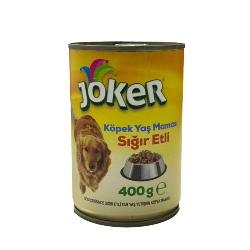 Joker Sığır Etli Tam Yaş Yetişkin Köpek Maması 400 - 1