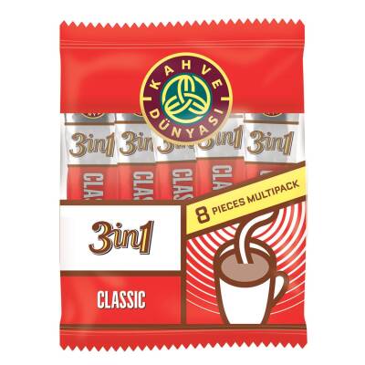 Kahve Dünyası 3ü1 Arada 8 x 18 G - Kahve