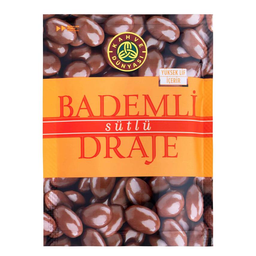 Kahve Dünyası Sütlü Çikolatalı Badem Draje 60 G - 1