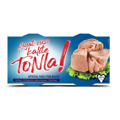 Kalite Tonla Bitkisel Yağlı Ton Balığı 2x150 G - Kalite Tonla