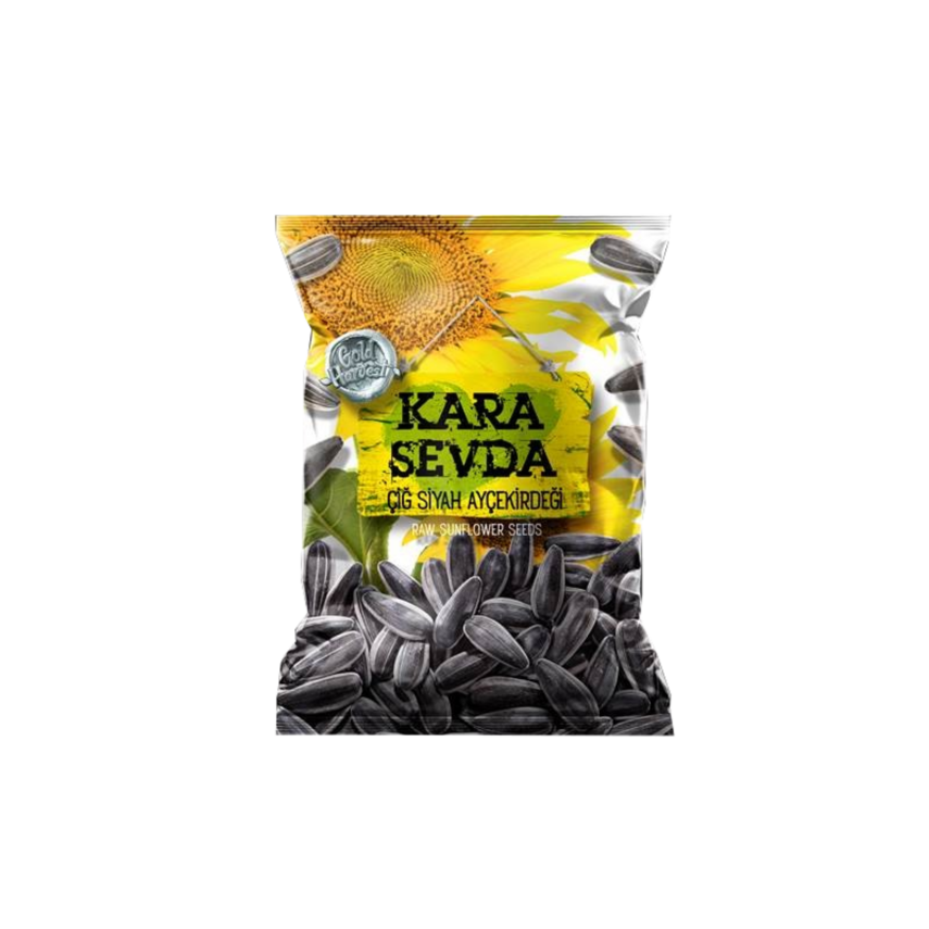 Kara Sevda Çiğ Siyah Ayçekirdeği 120 G - 1