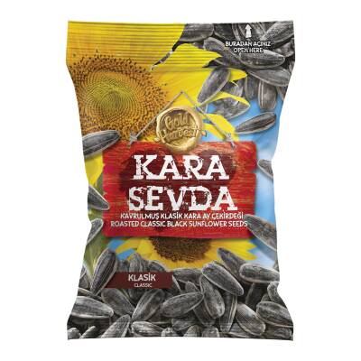Kara Sevda Klasik Siyah Ayçekirdeği 135 G - Kara