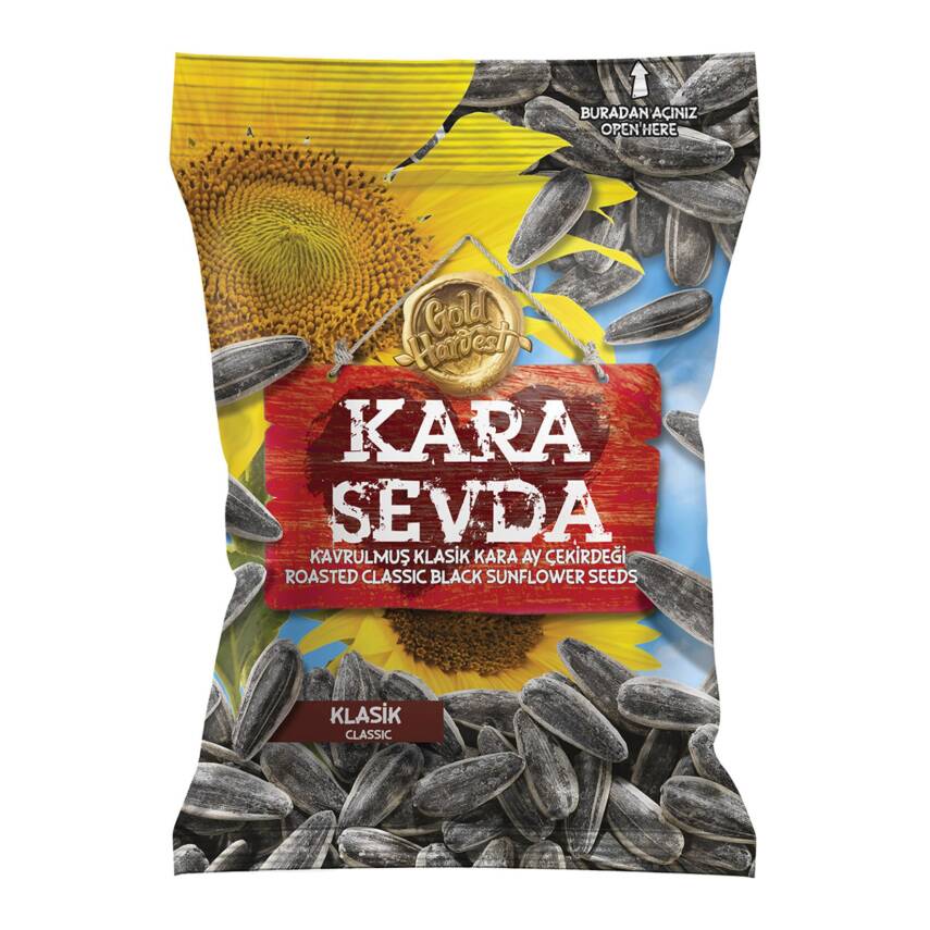 Kara Sevda Klasik Siyah Ayçekirdeği 135 G - 1