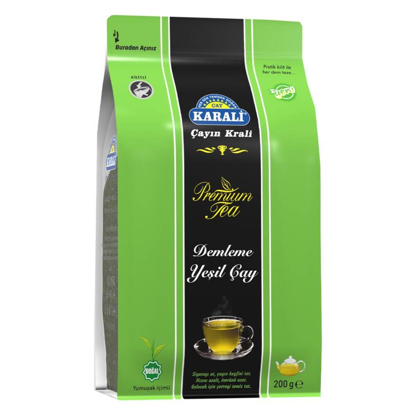 Karali Premium Demleme Yeşil Çay 200 G - 1