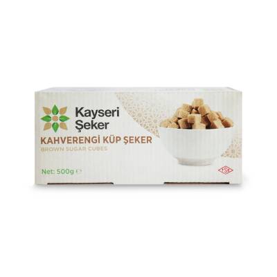 Kayseri Şeker Kahverengi Küp Şeker 500 G - Kayseri