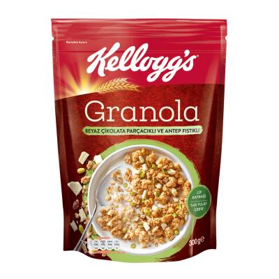 Kelloggs Granola Beyaz Çikolatalı Antep Fıstıklı 300G - Kellogg's
