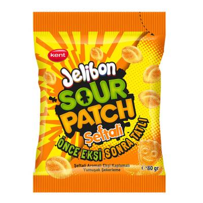 Kent Jelibon Sourpatch Peach 80 G - Kent