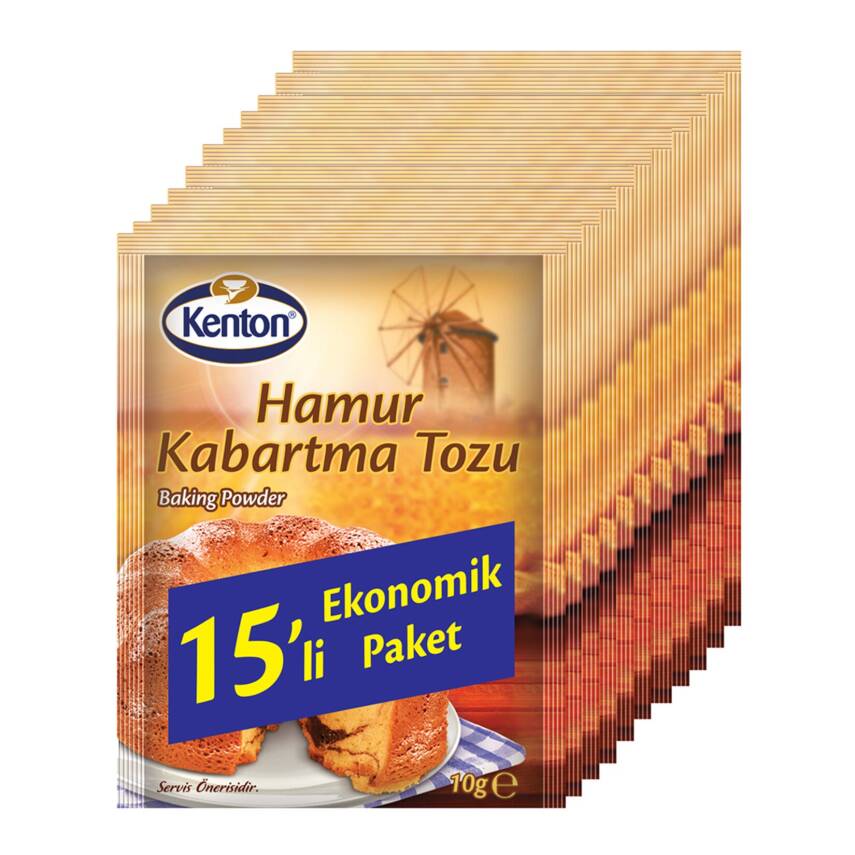 Kenton Kabartma Tozu 15'li Ekonomik Paket 150 G - 1