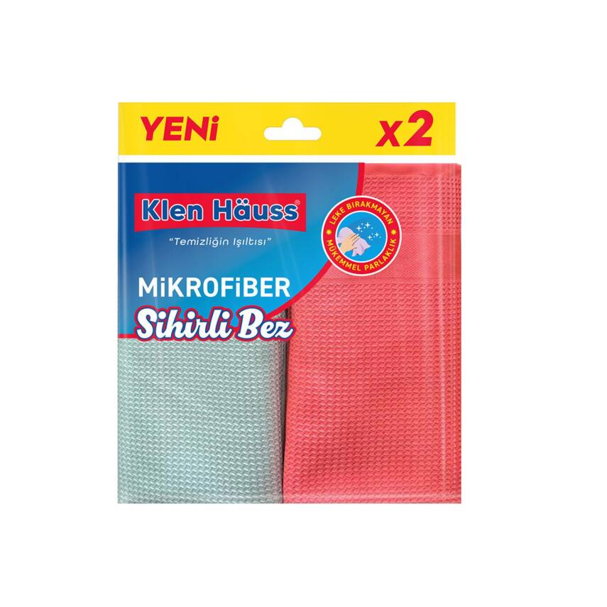 Klen Hauss Mikrofiber Sihirli Bez 2'li - 1