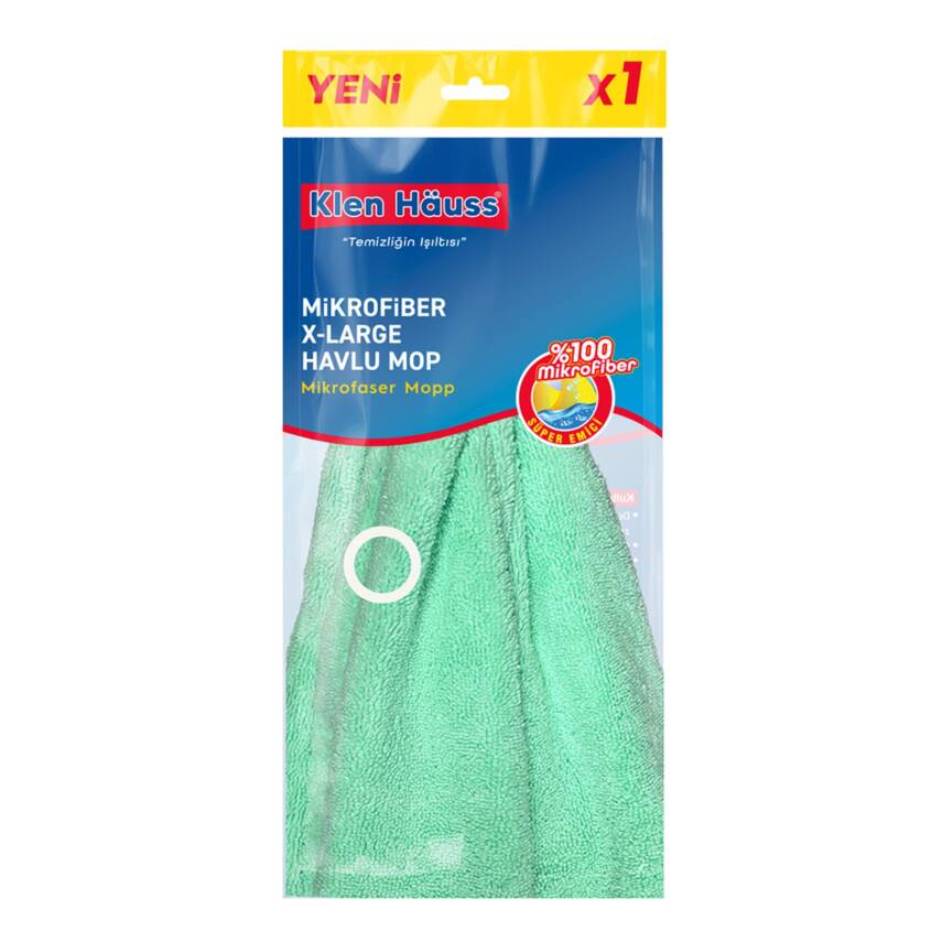 Klen Hauss Mikrofiber XL Havlu Mop - 1