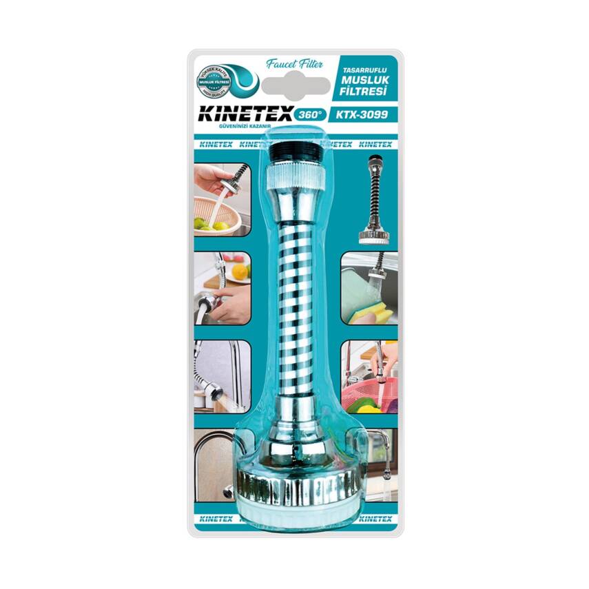 Knitex Tasarruflu Musluk Filtresi Uzun KTX-3099 - 1
