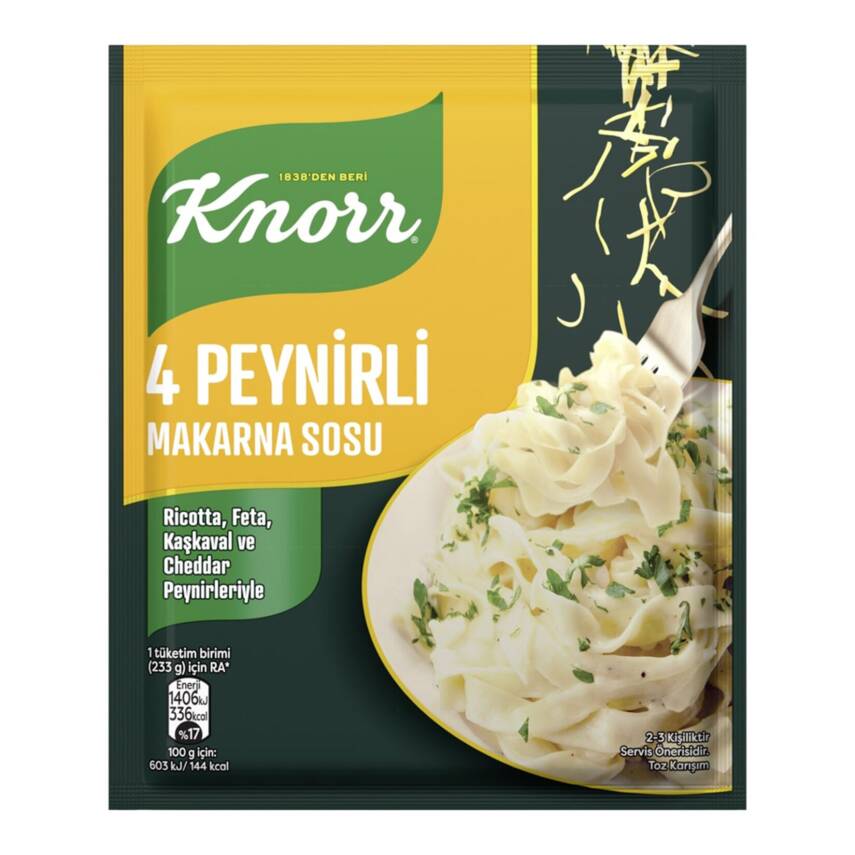 Knorr 4 Peynirli Makarna Sosu 50 G - 1