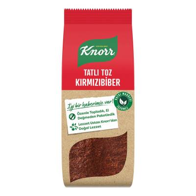 Knorr Baharat Serisi Tatlı Toz Kırmızı Biber 65 G - Knorr