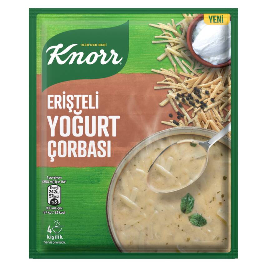 Knorr Erişteli Yoğurt Çorbası 70 G - 1