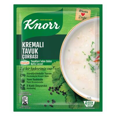 Knorr Hazır Çorba Kremalı Tavuk 65 G - Knorr
