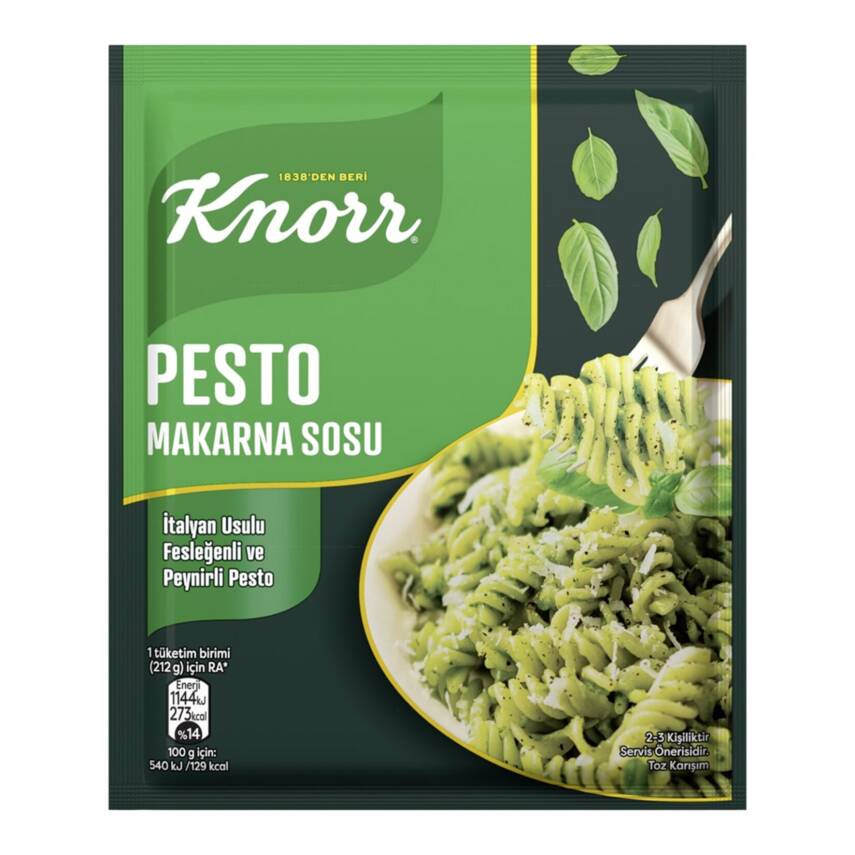 Knorr Pesto Makarna Sosu 50 G - 1