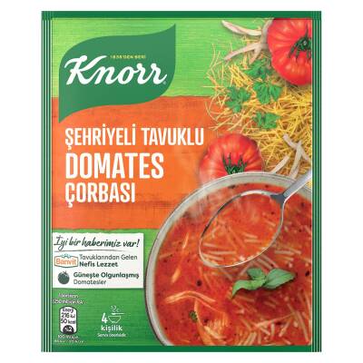 Knorr Şehriyeli Tavuklu Domates Çorbası 67 G - Knorr