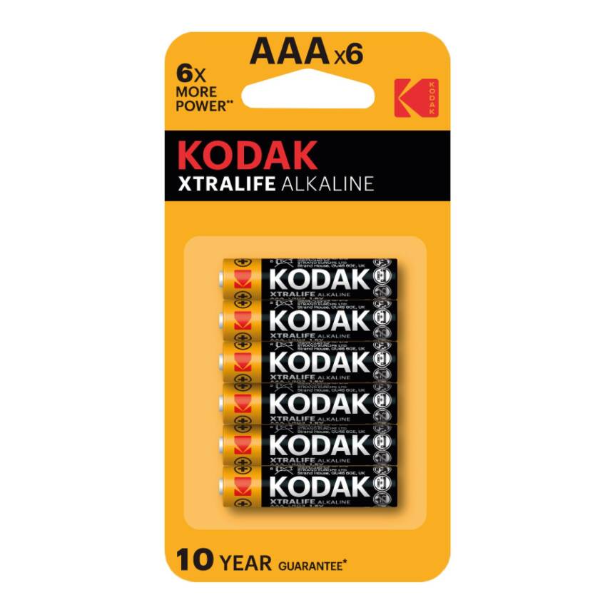 Kodak Xtralife Alkalin İnce Pil AAA 4+2 - 1