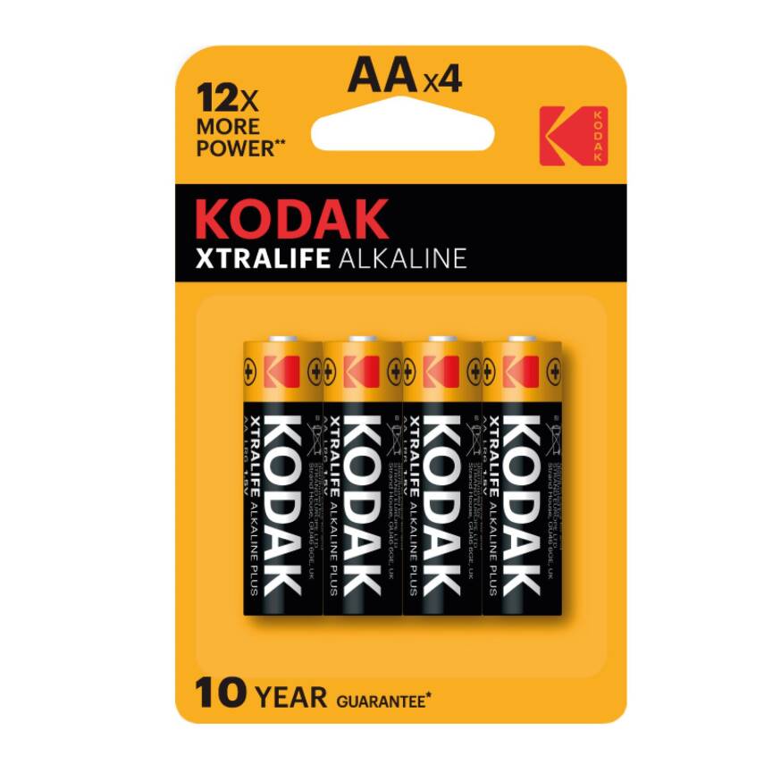 Kodak Xtralife Alkalin Kalem Pil Blister AA 4'lü - 1