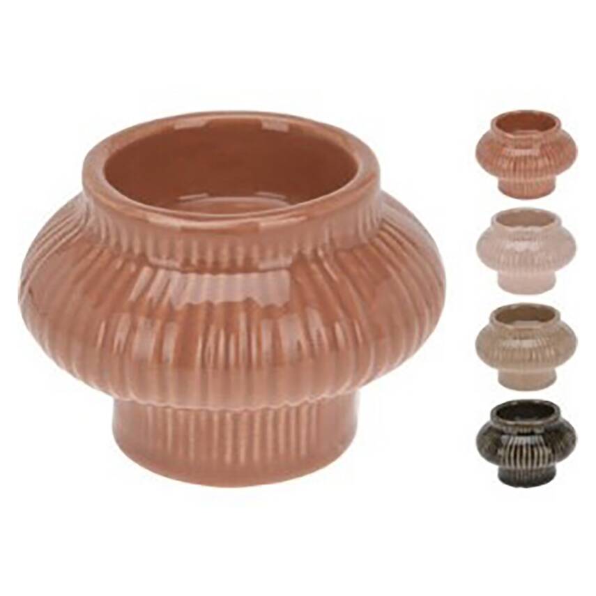 Koopman Dahlia Tealight Mumluk 8 x 6 Cm - 1