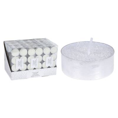 Koopman Gri Simli Tealight Seti - Koopman