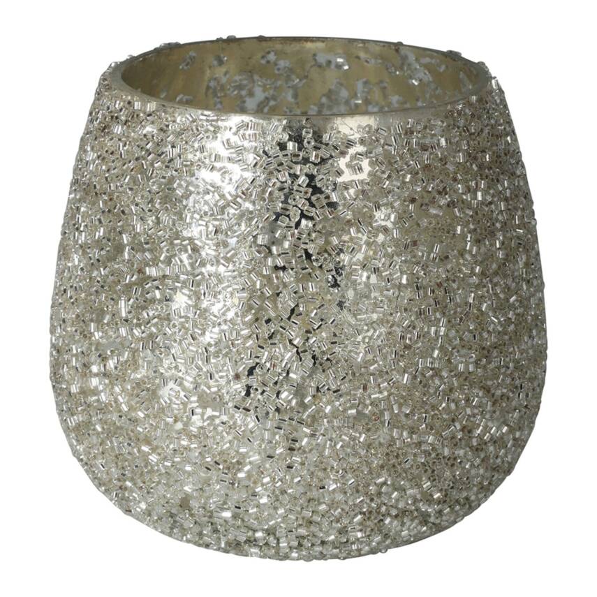 Koopman Krom Boncuklu Mumluk 8 x 7 cm - 1