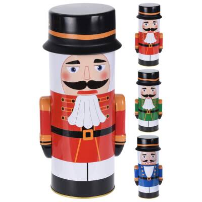 Koopman Metal Saklama Kutusu Asorti 3 Renk 1100 Ml - Koopman