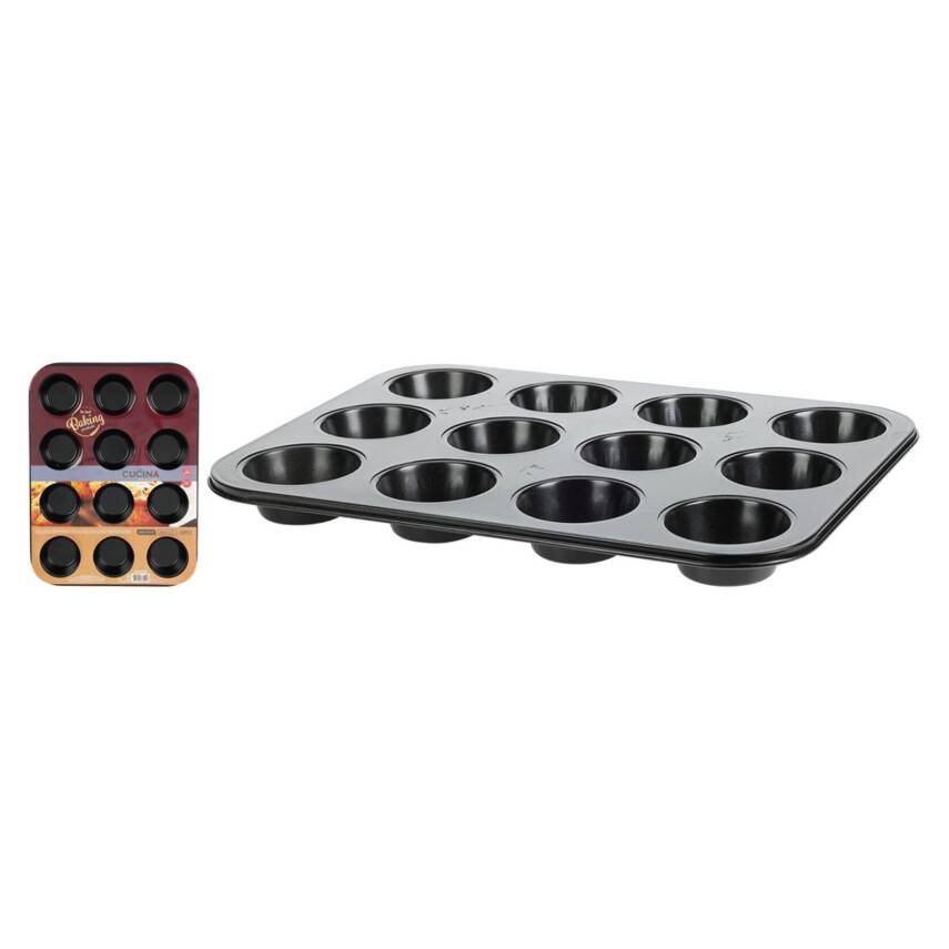 Koopman Muffin Kalıbı 12'li 26.5 x 35 Cm - 1
