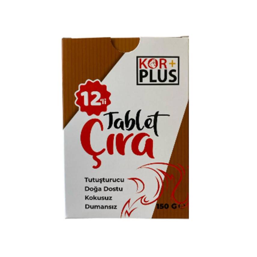 Kor+ Plus Tablet Çıra 12'li 150 G - 1