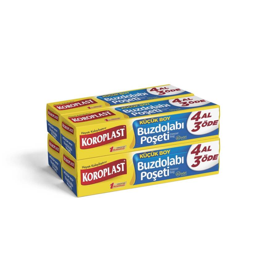 Koroplast 4 Al 3 Öde Küçük Boy Buzdolabı Poşeti 160'lı - 1