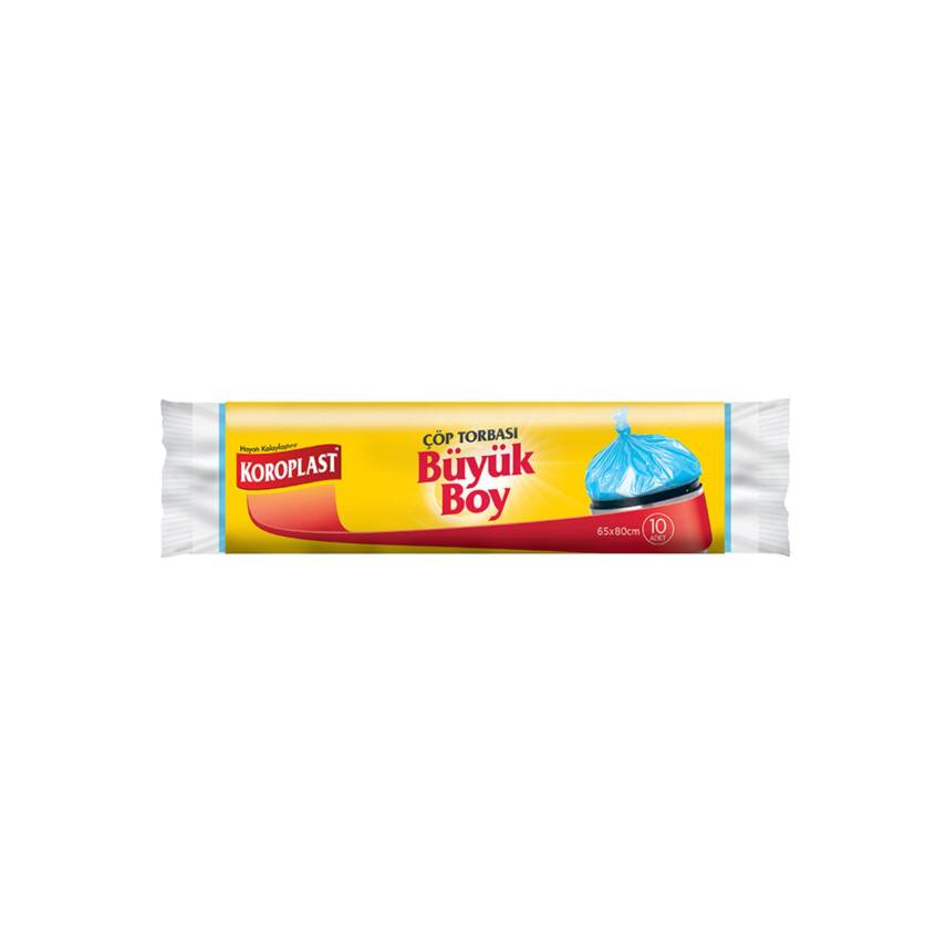 Koroplast Büyük Boy Çöp Torbası 10'lu - 1