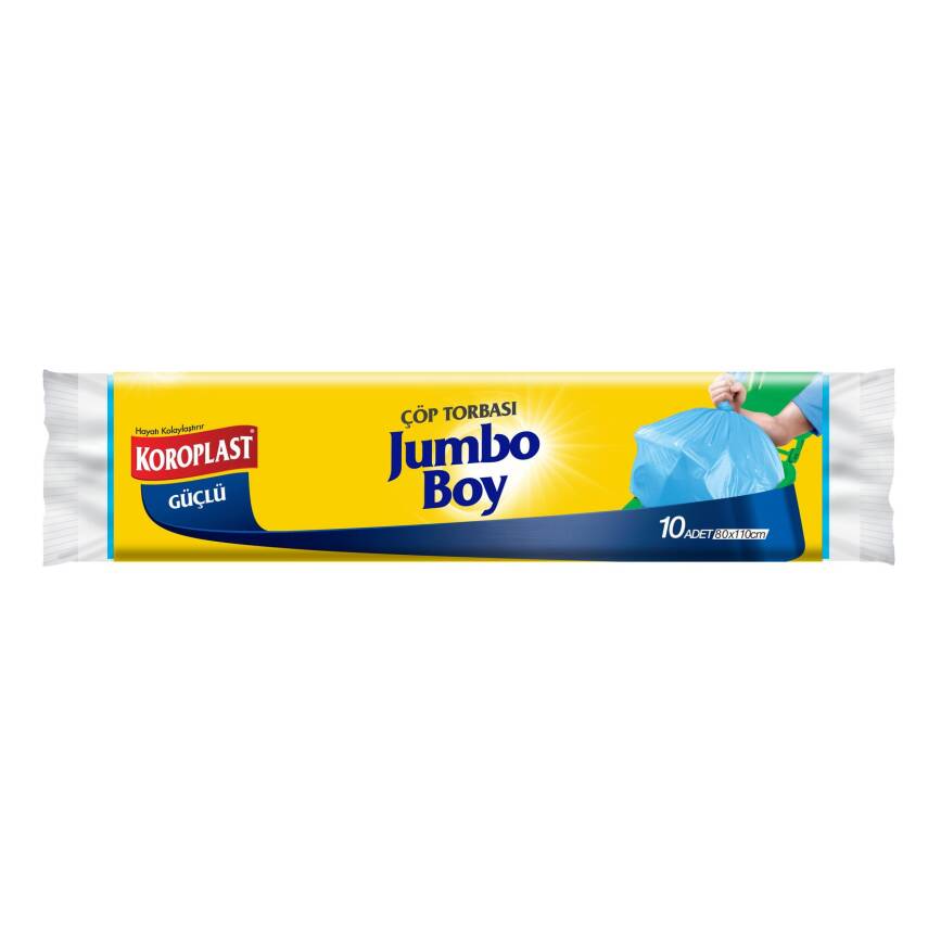 Koroplast Çöp Torbası Jumbo Boy 10'lu - 1