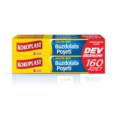 Koroplast Dev Ekonomi Buzdolabı Poşeti (3+1) Küçük 160'lı - Koroplast